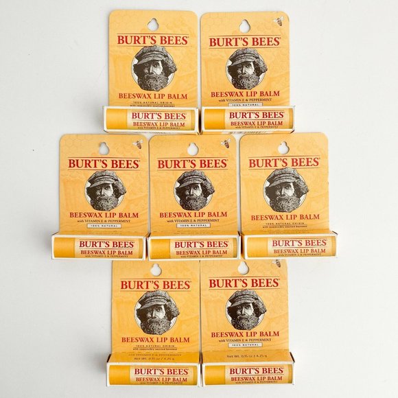 Burt's Bees Other - Burt's Bees Beeswax Lip Balm Tube - 0.15 Ounces ea